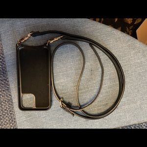 Bandolier iPhone 11 Pro Leather Crossbody Case